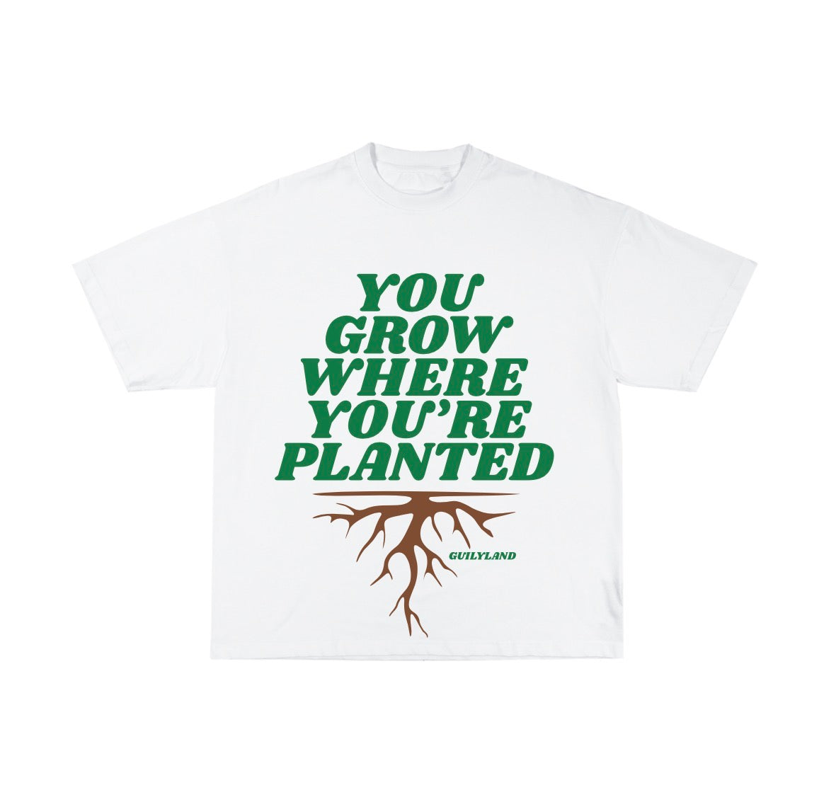 grow where you are planted You grow where you're planted T-shirt – Guilyland