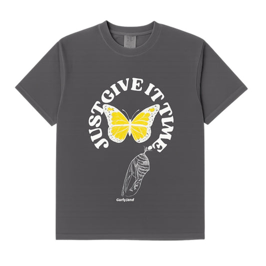 “Just Give it time” (Yellow Butterfly) T-shirt