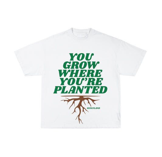 You grow where you're planted T-shirt